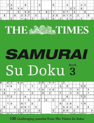 The Times Samurai Su Doku 3: 100 challenging puzzles from The Times - Agenda Bookshop