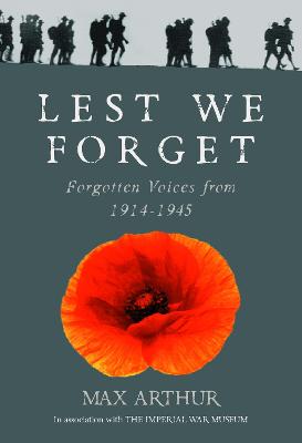 Lest We Forget: Forgotten Voices from 1914-1945 - Agenda Bookshop