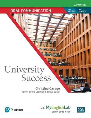 University Success Oral Communication Advanced, Student Book with MyLab English - Agenda Bookshop