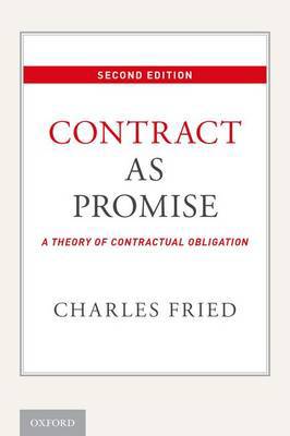 Contract as Promise: A Theory of Contractual Obligation - Agenda Bookshop