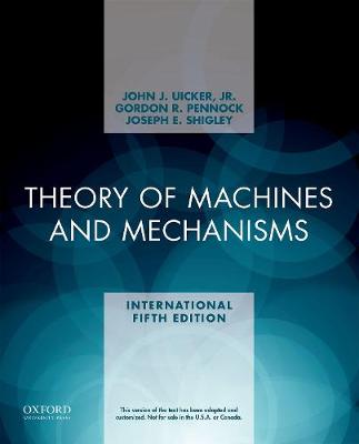 Theory of Machines and Mechanisms - Agenda Bookshop