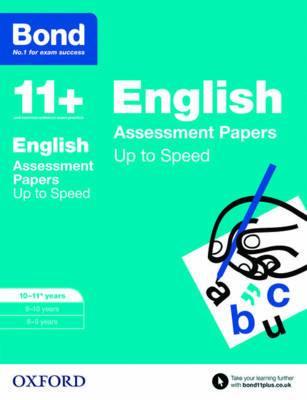 Bond 11+: English: Up to Speed Papers: 10-11+ years - Agenda Bookshop