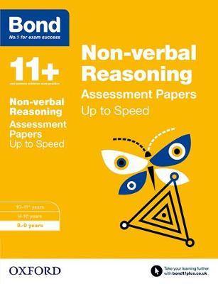 Bond 11+: Non-verbal Reasoning: Up to Speed Papers: 8-9 years - Agenda Bookshop