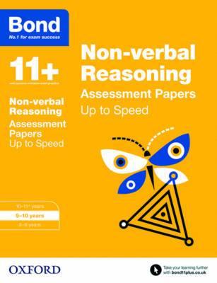 Bond 11+: Non-verbal Reasoning: Up to Speed Papers: 9-10 years - Agenda Bookshop