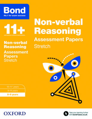 Bond 11+: Non-verbal Reasoning: Stretch Papers: 8-9 years - Agenda Bookshop