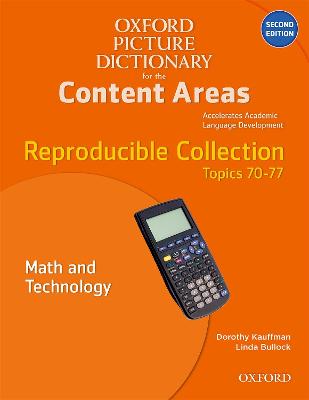 Oxford Picture Dictionary for the Content Areas: Reproducible Math and Technology - Agenda Bookshop