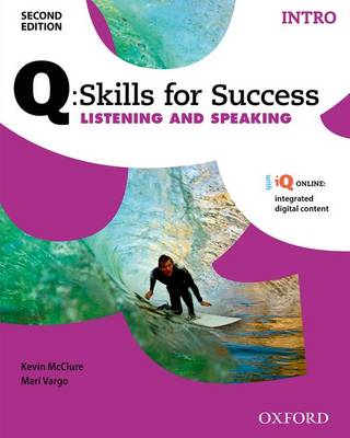 Q Skills for Success: Intro Level: Listening & Speaking Student Book with iQ Online - Agenda Bookshop