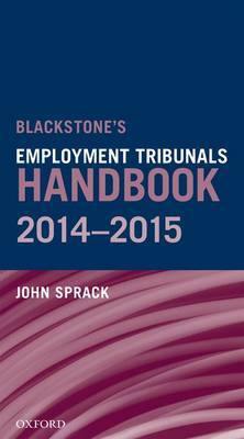 Blackstone''s Employment Tribunals Handbook 2014-15 - Agenda Bookshop