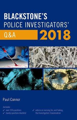 Blackstone''s Police Investigators'' Q&A 2018 - Agenda Bookshop