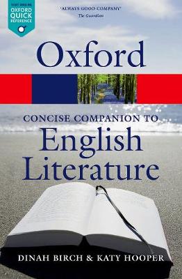 The Concise Oxford Companion to English Literature - Agenda Bookshop