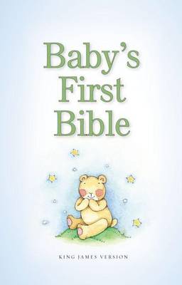 KJV, Baby''s First Bible, Hardcover, Blue - Agenda Bookshop