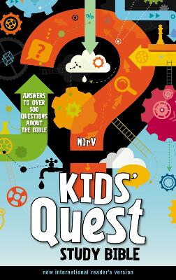 NIrV, Kids'' Quest Study Bible, Hardcover: Answers to over 500 Questions about the Bible - Agenda Bookshop