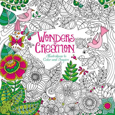 Wonders of Creation Coloring Book: Illustrations to Color and Inspire - Agenda Bookshop