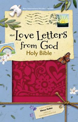 NIrV, Love Letters from God Holy Bible, Leathersoft, Magenta - Agenda Bookshop