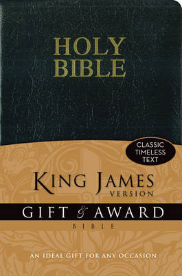 KJV, Gift and Award Bible, Imitation Leather, Black, Red Letter Edition - Agenda Bookshop