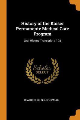 History of the Kaiser Permanente Medical Care Program: Oral History Transcript / 198 - Agenda Bookshop