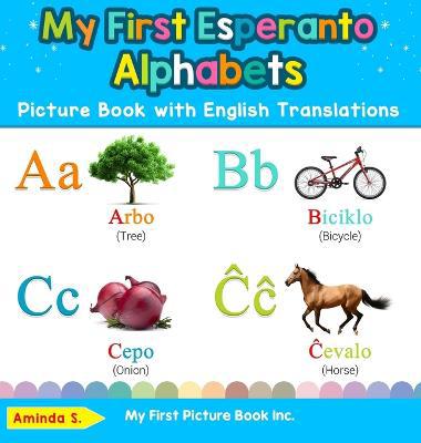 My First Esperanto Alphabets Picture Book with English Translations: Bilingual Early Learning & Easy Teaching Esperanto Books for Kids - Agenda Bookshop