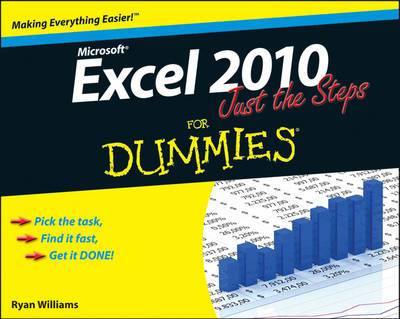 Excel 2010 Just the Steps For Dummies - Agenda Bookshop