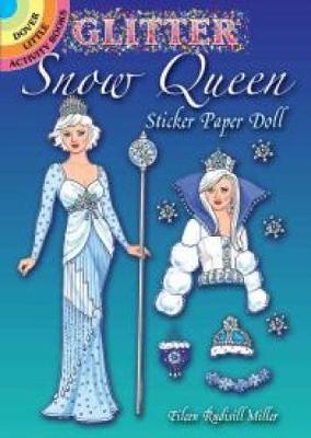 Glitter Snow Queen Sticker Paper Doll - Agenda Bookshop