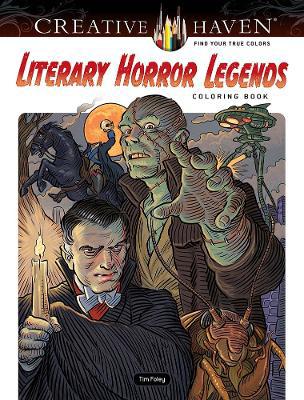Creative Haven Literary Horror Legends Coloring Book - Agenda Bookshop