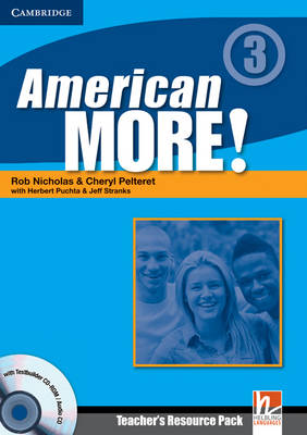 American More! Level 3 Teacher''s Resource Pack with Testbuilder CD-ROM/Audio CD - Agenda Bookshop