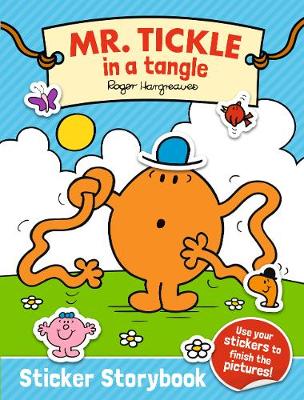 Mr. Tickle in a tangle Sticker Storybook - Agenda Bookshop