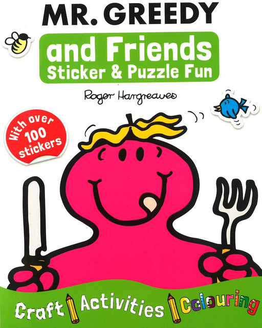 Mr. Greedy And Friends - Sticker & Puzzle Fun - Agenda Bookshop