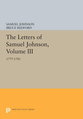 The Letters of Samuel Johnson, Volume III: 1777-1781 - Agenda Bookshop