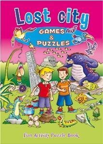 Lost City Games and Puzzles : Fun Activity Puzzle Book - Agenda Bookshop