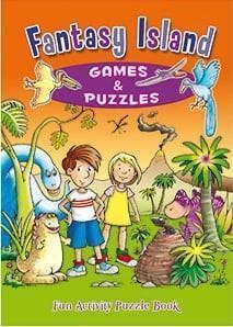 Fantasy Island Games and Puzzles : Fun Activity Puzzle Book - Agenda Bookshop