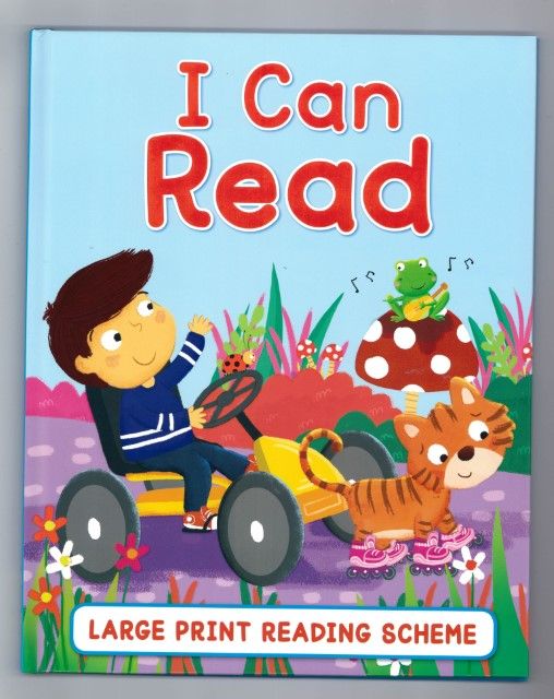 I Can Read - Blue : Large Print Reading Scheme (Hard Cover) - Agenda Bookshop