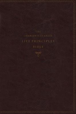 KJV, Charles F. Stanley Life Principles Bible, 2nd Edition, Leathersoft, Burgundy, Thumb Indexed, Comfort Print: Growing in Knowledge and Understanding of God Through His Word - Agenda Bookshop