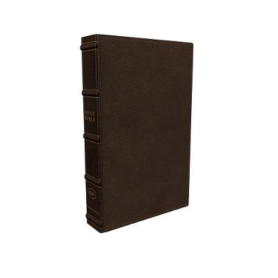 KJV, Large Print Verse-by-Verse Reference Bible, Maclaren Series, Genuine Leather, Brown, Thumb Indexed, Comfort Print: Holy Bible, King James Version - Agenda Bookshop