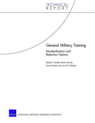 General Military Training: Standardization and Reduction Options - Agenda Bookshop