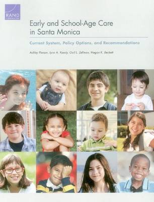 Early and School-Age Care in Santa Monica: Current System, Policy Options, and Recommendations - Agenda Bookshop
