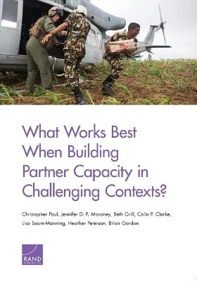 What Works Best When Building Partner Capacity in Challenging Contexts? - Agenda Bookshop