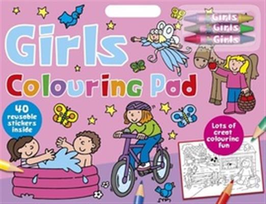 AL COLOURING PAD: GIRLS - Agenda Bookshop