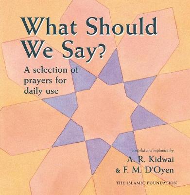 What Should We Say? - Agenda Bookshop