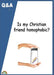 Is My Christian Friend Homophobic? - Agenda Bookshop