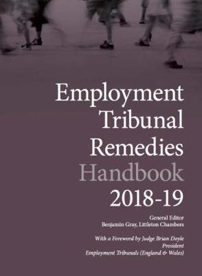 Employment Tribunal Remedies Handbook 2018-19 - Agenda Bookshop