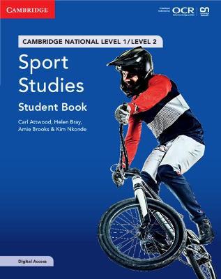 Cambridge National in Sport Studies Student Book with Digital Access (2 Years): Level 1/Level 2 - Agenda Bookshop