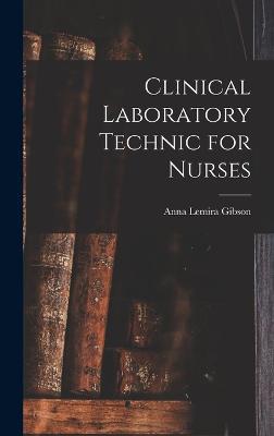 Clinical Laboratory Technic for Nurses - Agenda Bookshop