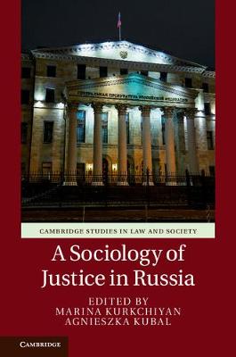 A Sociology of Justice in Russia - Agenda Bookshop