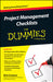 Project Management Checklists For Dummies - Agenda Bookshop