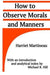 How to Observe Morals and Manners - Agenda Bookshop