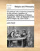 Of Spiritual Rule. a Sermon Preach''d at the Primary Visitation of ... Jonathan Lord Bishop of Winton, August 26. 1708. at Newport in the Isle of Wight. by John Scott - Agenda Bookshop