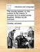 The Country Lasses: Or, the Custom of the Manor. a Comedy. as It Is Acted at the Theatres. Written by Mr. Johnson. - Agenda Bookshop