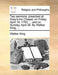 Two Sermons, Preached at Gray''s-Inn Chapel; On Friday, April 19, 1793, ... and on Sunday, April 28. by Walker King, - Agenda Bookshop