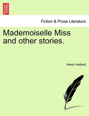 Mademoiselle Miss and Other Stories. - Agenda Bookshop