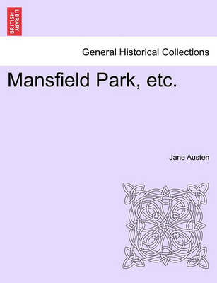 Mansfield Park, Etc. - Agenda Bookshop